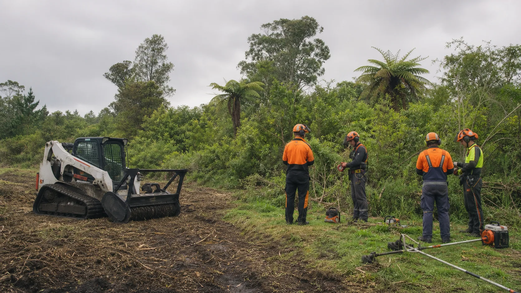 Scrub Mulching or Manual Clearing: Which Fits Your Property?