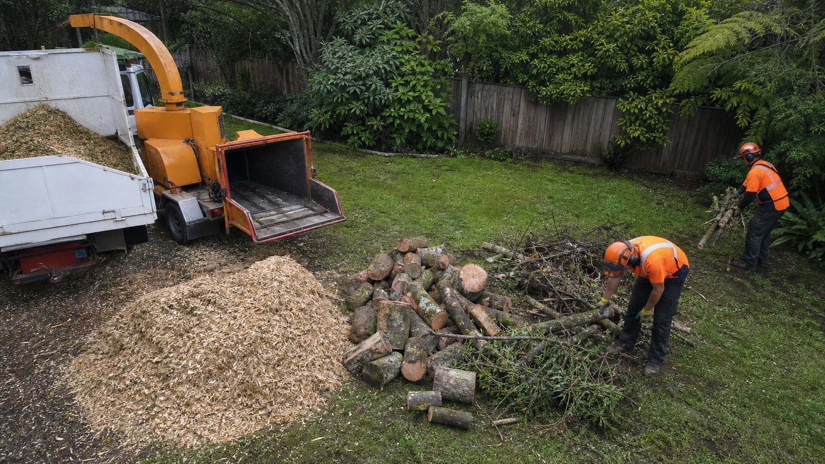 What Happens to Branches and Logs After Tree Work?
